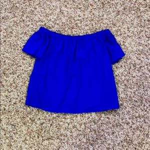 Off the shoulder blouse